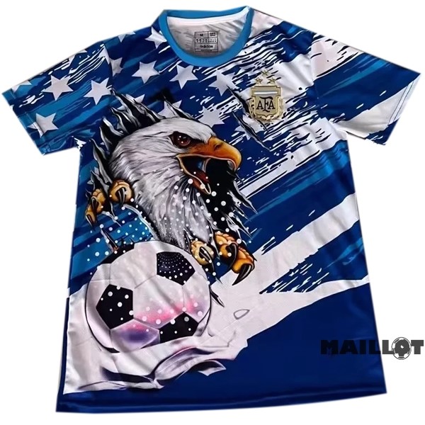 Foot Maillot Pas Cher Spécial Maillot Argentine 2022 II Bleu
