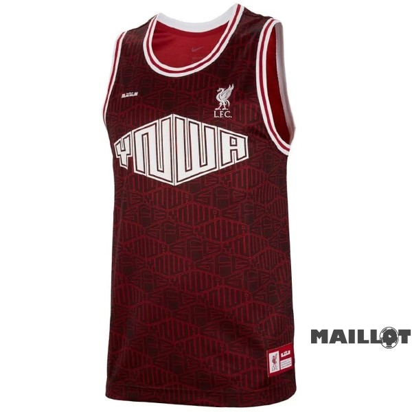 Foot Maillot Pas Cher Spécial Maillot Sans Manches Liverpool 2022 2023 Rouge
