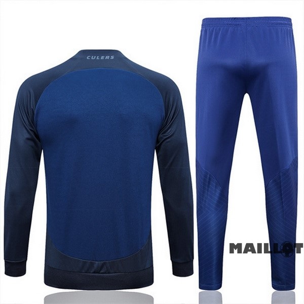 Foot Maillot Pas Cher Survêtements Barcelona 2022 2023 Bleu IIII Marine