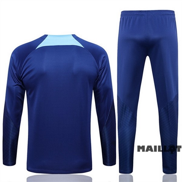 Foot Maillot Pas Cher Survêtements Barcelona 2022 2023 Bleu III Marine