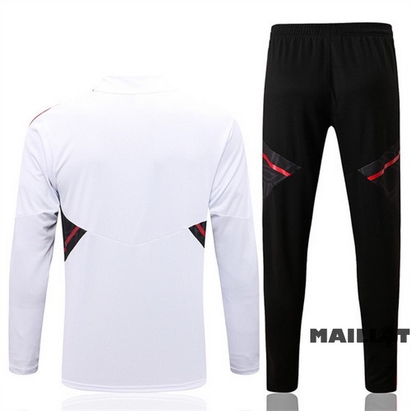 Foot Maillot Pas Cher Survêtements Bayern Múnich 2022 2023 Blanc Noir