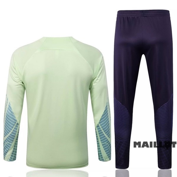 Foot Maillot Pas Cher Survêtements Brésil 2022 Vert II Clair