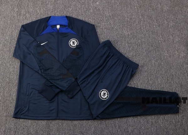 Foot Maillot Pas Cher Survêtements Chelsea 2022 2023 Bleu I Marine