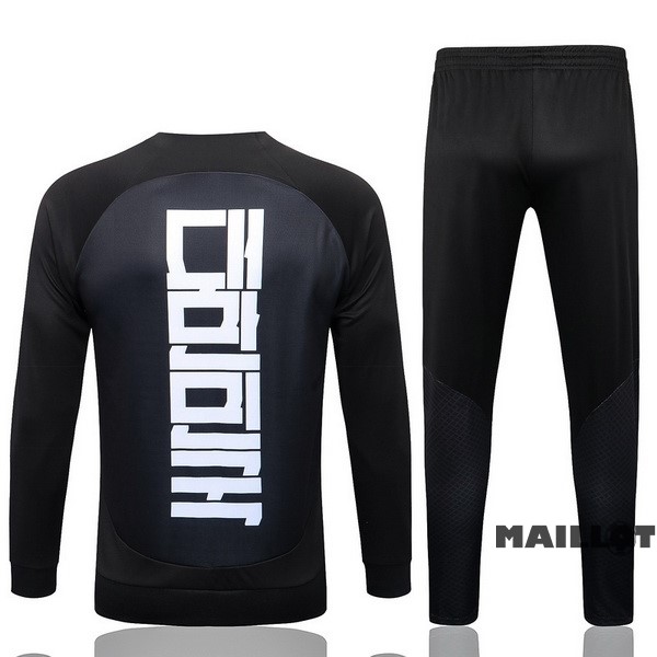 Foot Maillot Pas Cher Survêtements Corée 2022 Noir II Rouge