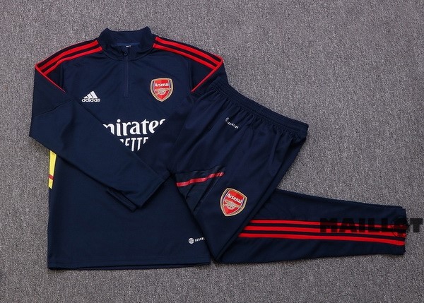 Foot Maillot Pas Cher Survêtements Enfant Arsenal 2022 2023 Bleu Marine