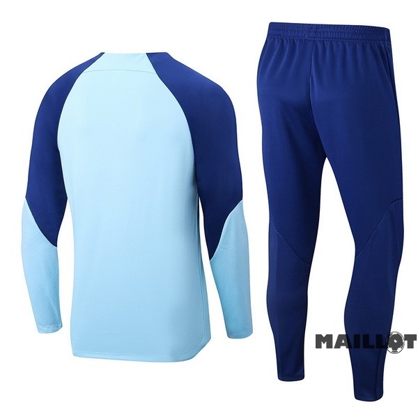 Foot Maillot Pas Cher Survêtements Enfant Atlético Madrid 2022 2023 III Bleu