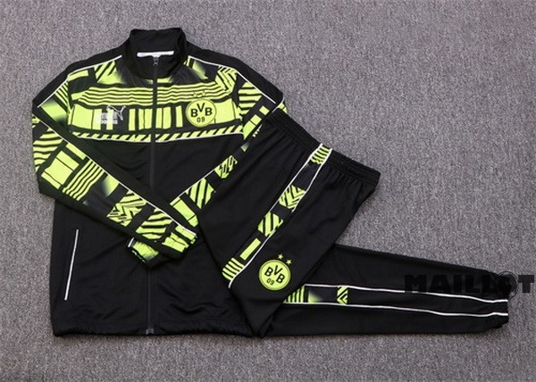 Foot Maillot Pas Cher Survêtements Enfant Borussia Dortmund 2022 2023 Noir I Jaune