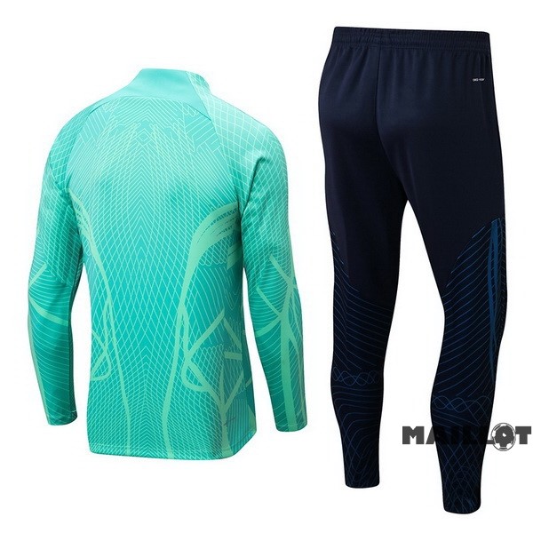Foot Maillot Pas Cher Survêtements Enfant Brésil 2022 Vert Noir