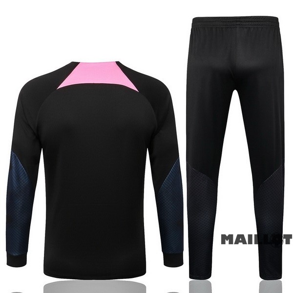 Foot Maillot Pas Cher Survêtements Enfant Liverpool 2022 2023 Noir I Rose
