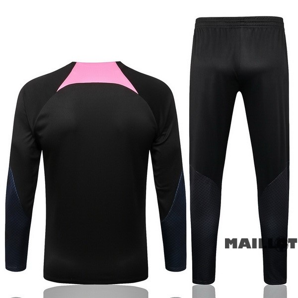 Foot Maillot Pas Cher Survêtements Enfant Liverpool 2022 2023 Noir Rose