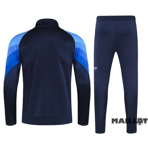 Foot Maillot Pas Cher Survêtements Enfant Napoli 2022 2023 Bleu Marine