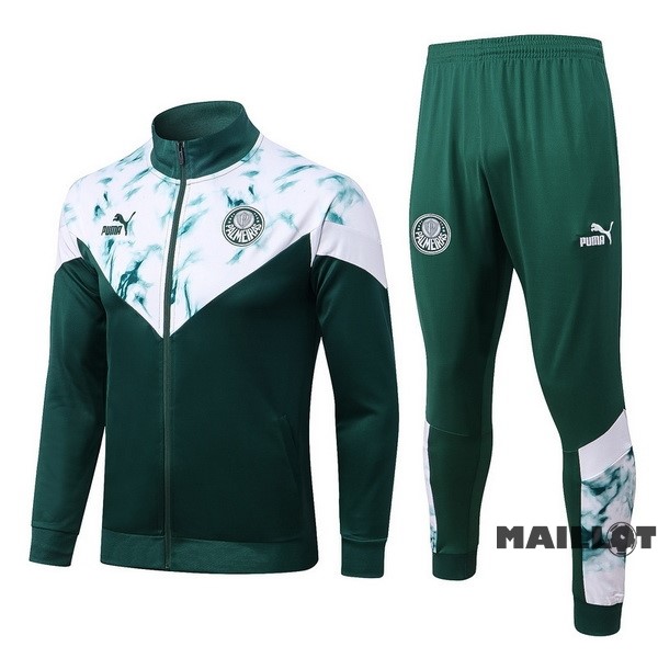 Foot Maillot Pas Cher Survêtements Enfant Palmeiras 2022 2023 Vert Blanc