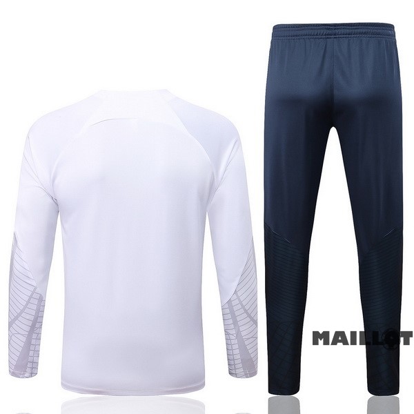 Foot Maillot Pas Cher Survêtements Enfant Paris Saint Germain 2022 2023 Blanc I Bleu
