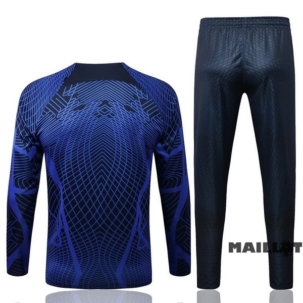 Foot Maillot Pas Cher Survêtements Enfant Paris Saint Germain 2022 2023 Bleu Marine