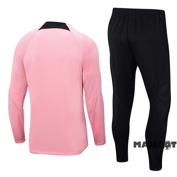 Foot Maillot Pas Cher Survêtements Enfant Paris Saint Germain 2022 2023 Rose Noir