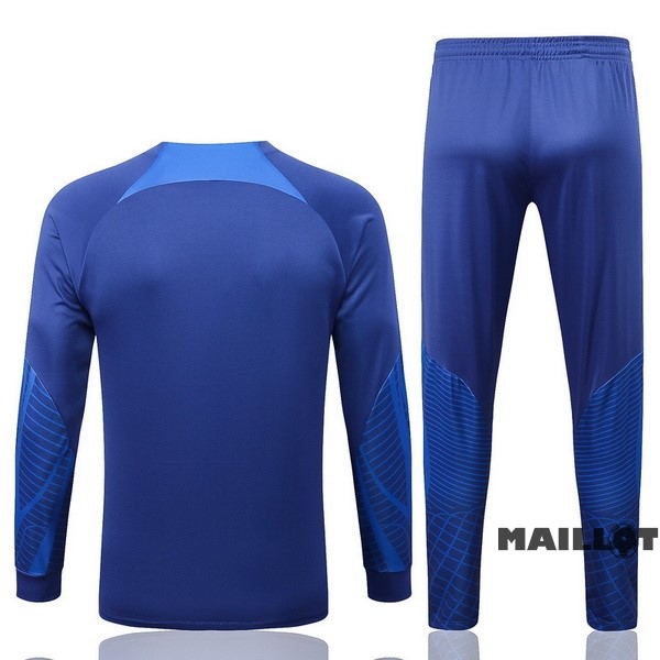 Foot Maillot Pas Cher Survêtements Enfant Pays Bas 2022 I Bleu