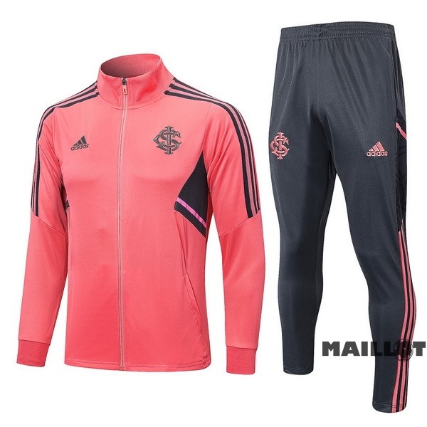 Foot Maillot Pas Cher Survêtements Enfant SC Internacional 2022 2023 Rose I Gris
