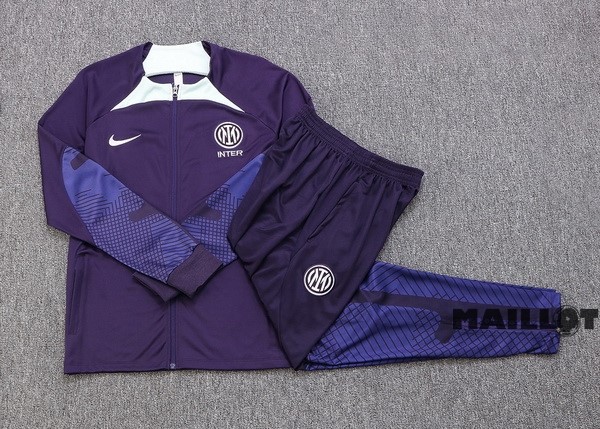 Foot Maillot Pas Cher Survêtements Inter Milán 2022 2023 Purpura