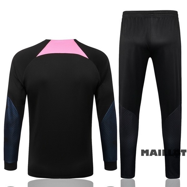 Foot Maillot Pas Cher Survêtements Liverpool 2022 2023 Noir I Rose