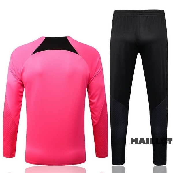 Foot Maillot Pas Cher Survêtements Liverpool 2022 2023 Rose I Noir