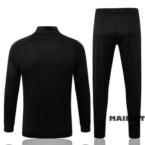 Foot Maillot Pas Cher Survêtements Manchester United 2022 2023 Noir Gris