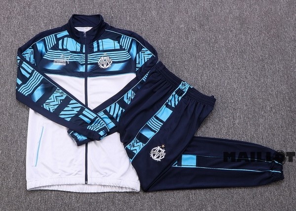 Foot Maillot Pas Cher Survêtements Marsella 2022 2023 Bleu I Blanc