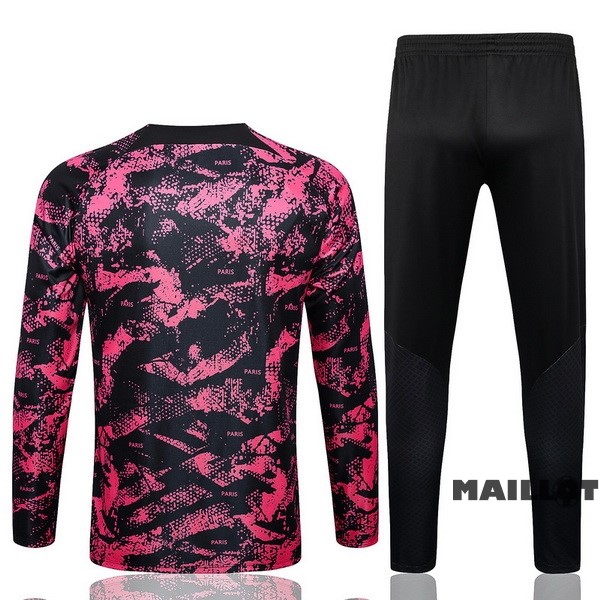 Foot Maillot Pas Cher Survêtements Paris Saint Germain 2022 2023 Rose I Noir