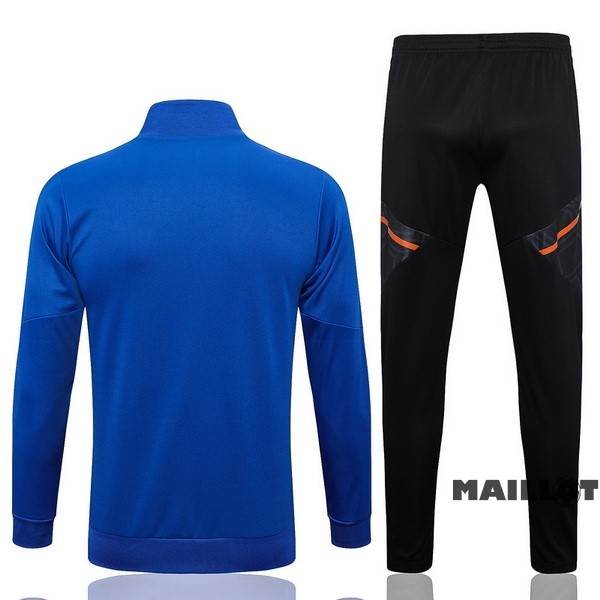 Foot Maillot Pas Cher Survêtements Real Madrid 2022 2023 Bleu Noir
