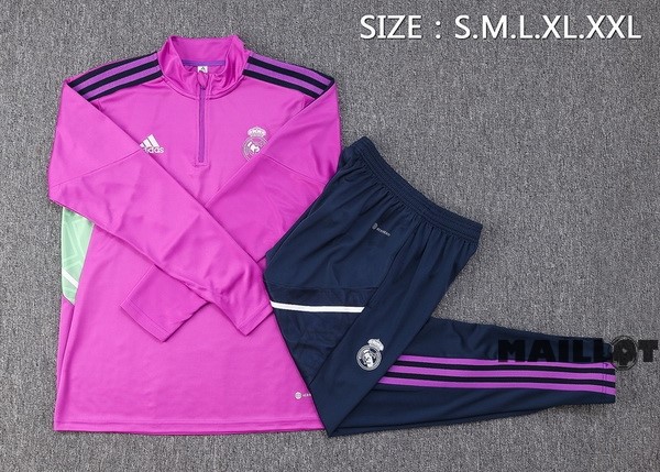 Foot Maillot Pas Cher Survêtements Real Madrid 2022 2023 Purpura II Noir