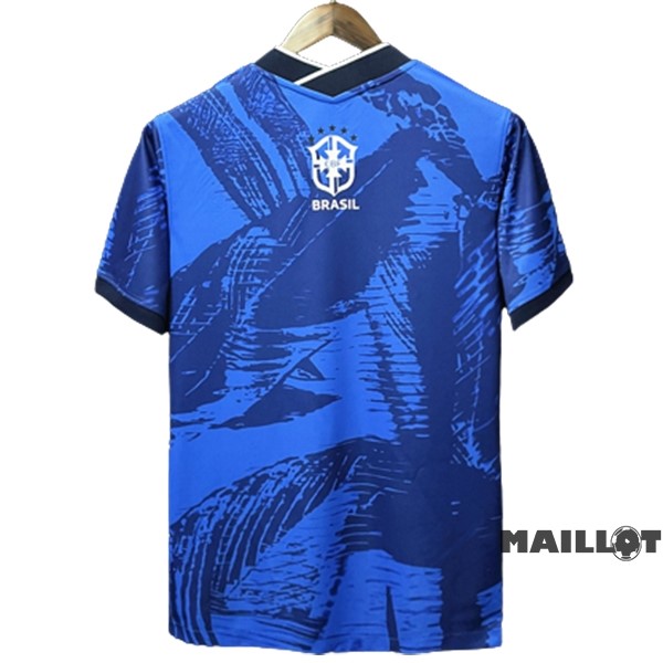 Foot Maillot Pas Cher Thailande Concept Exterieur Maillot Brésil 2022 Bleu