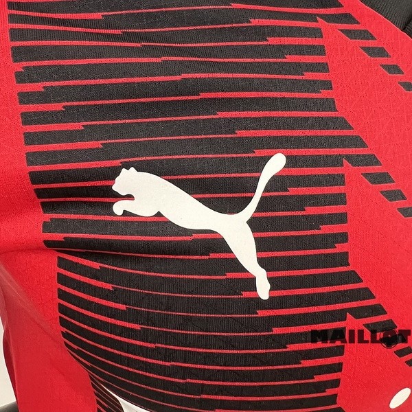 Foot Maillot Pas Cher Thailande Domicile Joueurs Maillot AC Milan 2023 2024 Rouge