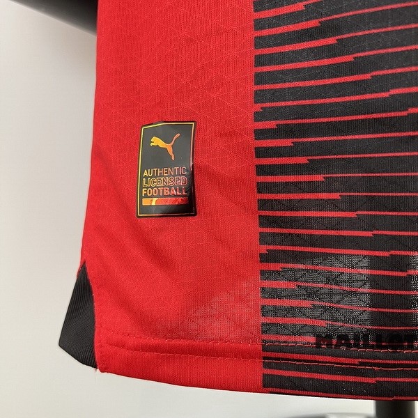 Foot Maillot Pas Cher Thailande Domicile Joueurs Maillot AC Milan 2023 2024 Rouge