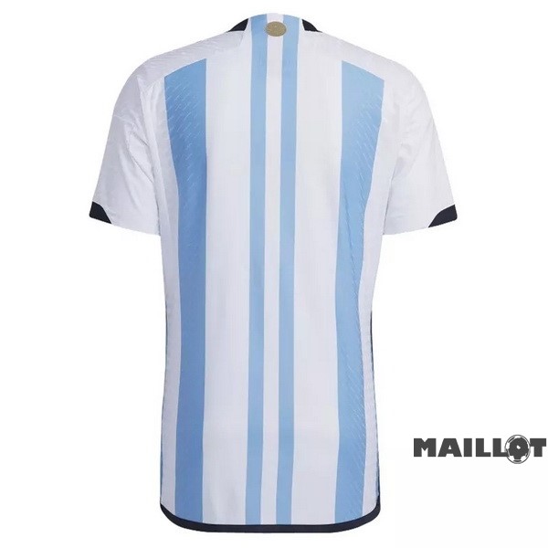 Foot Maillot Pas Cher Thailande Domicile Joueurs Maillot Argentine 2022 Bleu Blanc