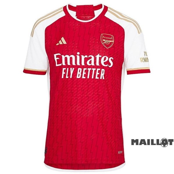 Foot Maillot Pas Cher Thailande Domicile Joueurs Maillot Arsenal 2023 2024 Rouge