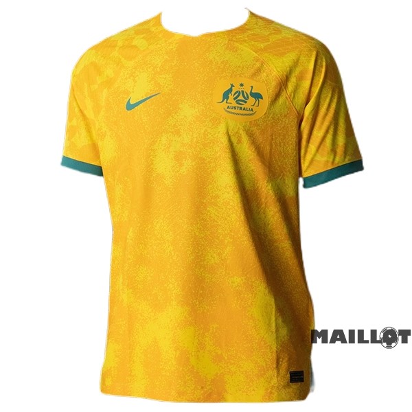 Foot Maillot Pas Cher Thailande Domicile Joueurs Maillot Australie 2022 Jaune
