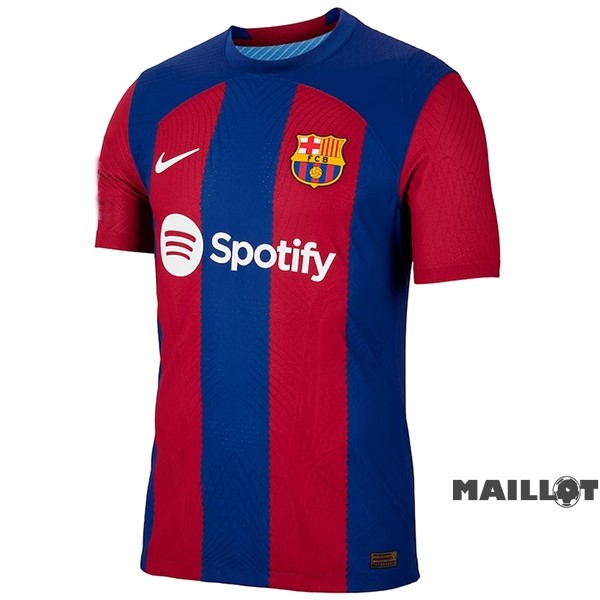 Foot Maillot Pas Cher Thailande Domicile Joueurs Maillot Barcelona 2023 2024 Bleu Rouge