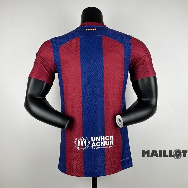 Foot Maillot Pas Cher Thailande Domicile Joueurs Maillot Barcelona 2023 2024 Bleu Rouge