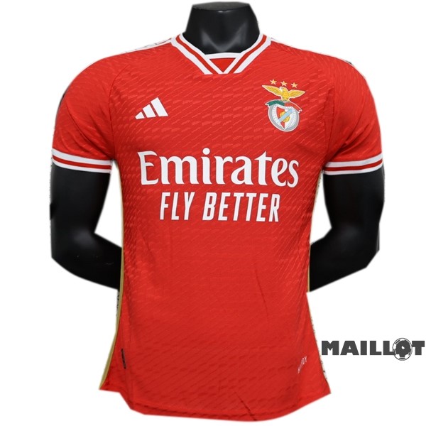 Foot Maillot Pas Cher Thailande Domicile Joueurs Maillot Benfica 2023 2024 Rouge