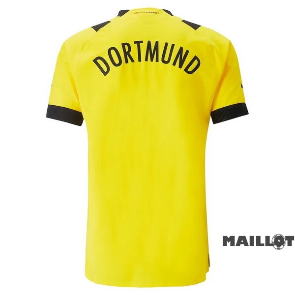 Foot Maillot Pas Cher Thailande Domicile Joueurs Maillot Borussia Dortmund 2022 2023 Jaune