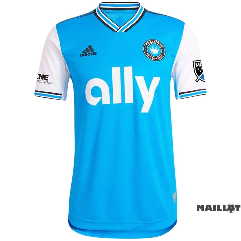 Foot Maillot Pas Cher Thailande Domicile Joueurs Maillot Charlotte 2022 2023 Bleu