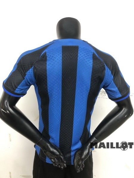 Foot Maillot Pas Cher Thailande Domicile Joueurs Maillot Inter Milán 2022 2023 I Bleu
