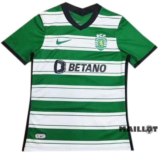 Foot Maillot Pas Cher Thailande Domicile Joueurs Maillot Lisboa 2022 2023 Vert
