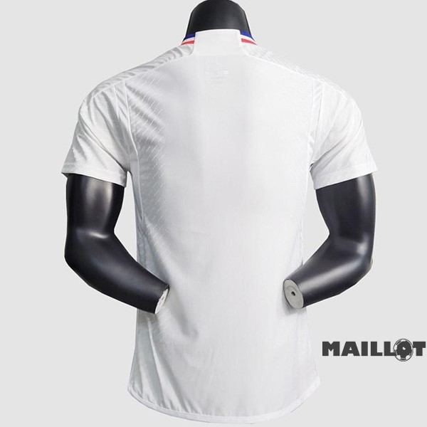 Foot Maillot Pas Cher Thailande Domicile Joueurs Maillot Lyon 2023 2024 Blanc