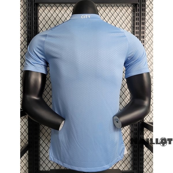Foot Maillot Pas Cher Thailande Domicile Joueurs Maillot Manchester City 2023 2024 Bleu