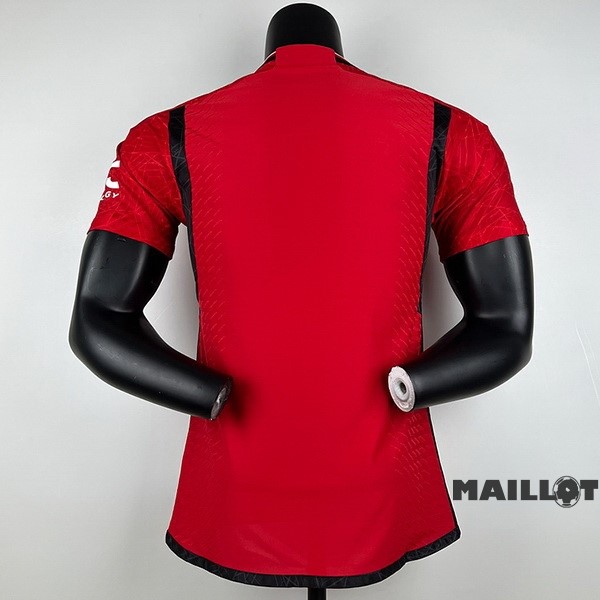 Foot Maillot Pas Cher Thailande Domicile Joueurs Maillot Manchester United 2023 2024 Rouge