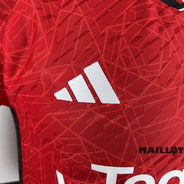 Foot Maillot Pas Cher Thailande Domicile Joueurs Maillot Manchester United 2023 2024 Rouge