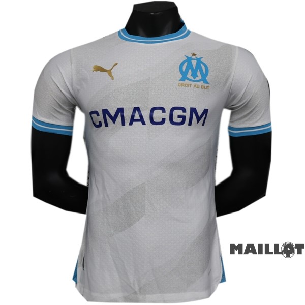 Foot Maillot Pas Cher Thailande Domicile Joueurs Maillot Marsella 2023 2024 Blanc