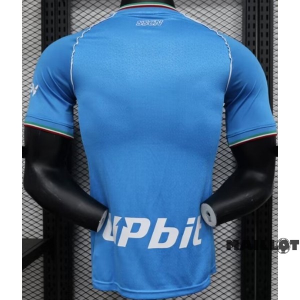Foot Maillot Pas Cher Thailande Domicile Joueurs Maillot Napoli 2023 2024 Bleu