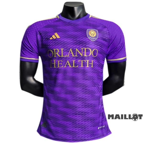 Foot Maillot Pas Cher Thailande Domicile Joueurs Maillot Orlando City 2023 2024 Purpura