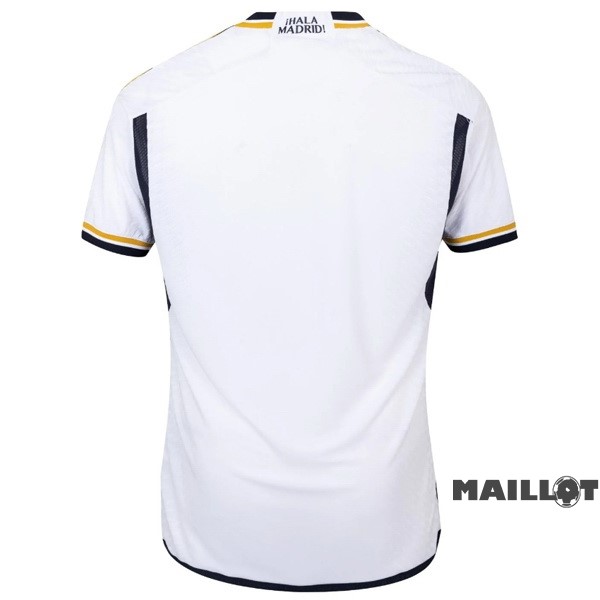 Foot Maillot Pas Cher Thailande Domicile Joueurs Maillot Real Madrid 2023 2024 Blanc